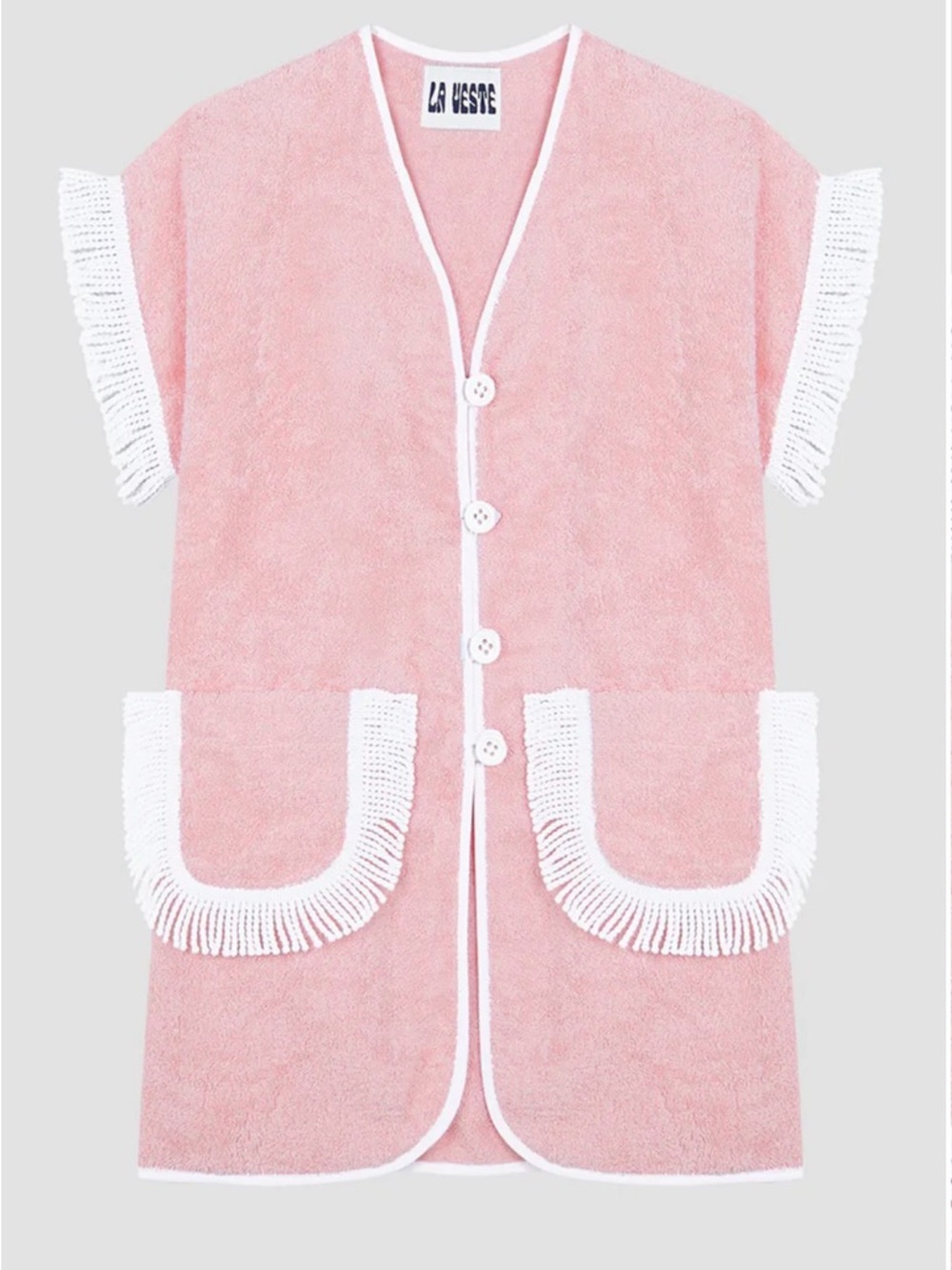 ISO La Veste Women's Pitaya Fringe Pocket Swim